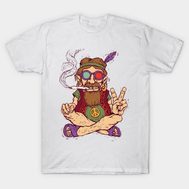 Hippy T-Shirt by viSionDesign